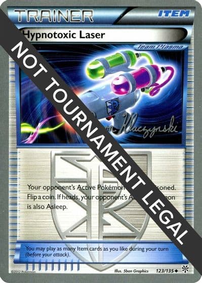Hypnotoxic Laser - 2013 (Jason Klaczynski) World Championship Decks Pokemon card