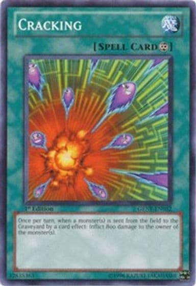 Cracking Generation Force Yu-Gi-Oh! card
