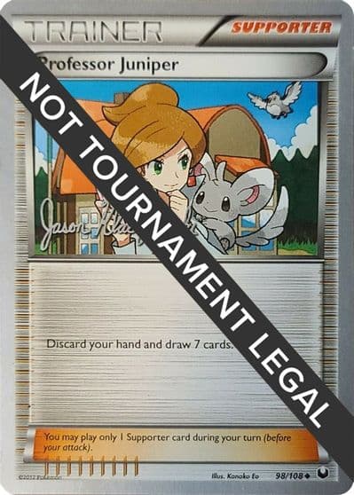 Professor Juniper - 2013 (Jason Klaczynski) World Championship Decks Pokemon card