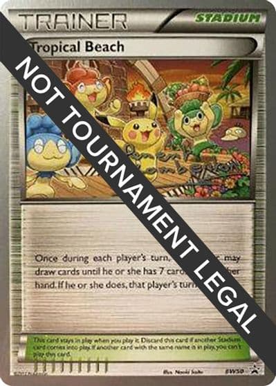 Tropical Beach - 2013 (Clement Lamberton) World Championship Decks Pokemon card