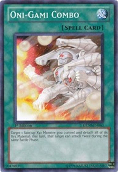 Oni Gami Combo Generation Force Yu-Gi-Oh! card