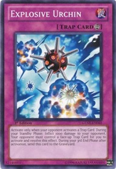 Explosive Urchin Generation Force Yu-Gi-Oh! card