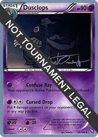 Dusclops - 2014 (Trent Orndorff) World Championship Decks Pokemon card
