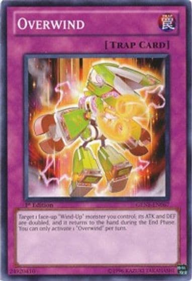 Overwind Generation Force Yu-Gi-Oh! card
