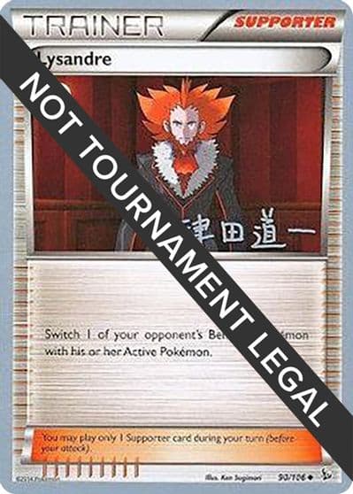 Lysandre - 2014 (Michikazu Tsuda) World Championship Decks Pokemon card