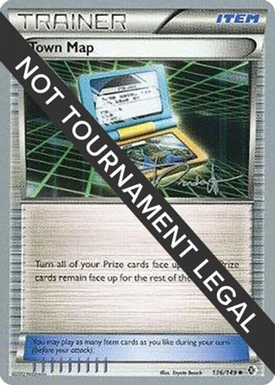 Town Map - 2014 (Trent Orndorff) World Championship Decks Pokemon card