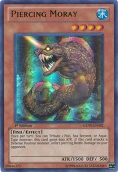 Piercing Moray Generation Force Yu-Gi-Oh! card
