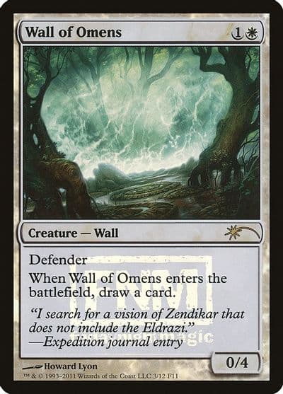 Wall of Omens FNM Promos Magic card