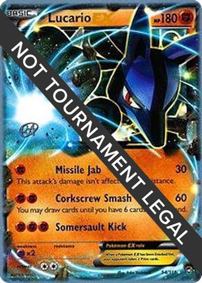 Lucario EX - 2015 (Rowan Stavenow) World Championship Decks Pokemon card