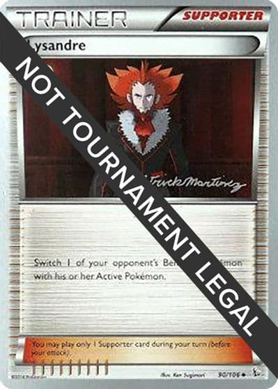Lysandre - 2015 (Patrick Martinez) World Championship Decks Pokemon card