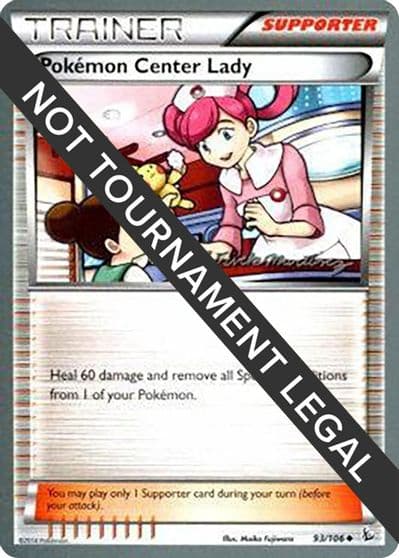 Pokemon Center Lady - 2015 (Patrick Martinez) World Championship Decks Pokemon card