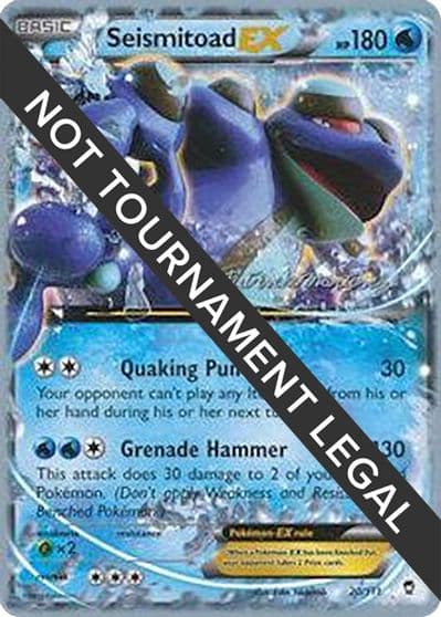 Seismitoad EX - 2015 (Patrick Martinez) World Championship Decks Pokemon card