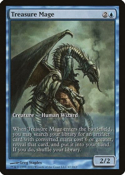 Treasure Mage Game Day & Store Championship Promos Magic card