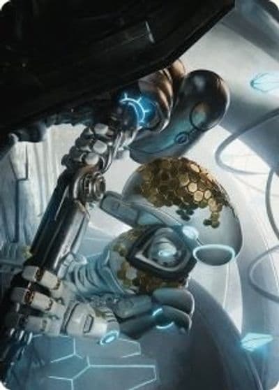 Myr Kinsmith Art Card Art Series: Phyrexia: All Will Be One Magic card