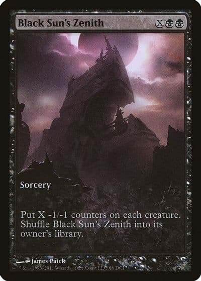 Black Suns Zenith Game Day & Store Championship Promos Magic card