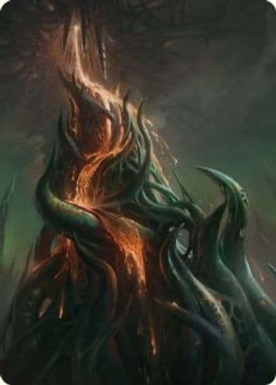 Copperline Gorge Art Card Art Series: Phyrexia: All Will Be One Magic card
