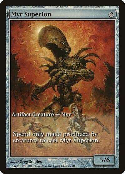 Myr Superion Game Day & Store Championship Promos Magic card