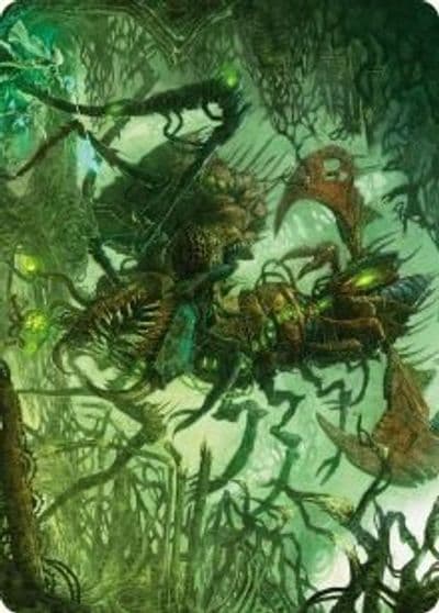 Skyscythe Engulfer Art Card Art Series: Phyrexia: All Will Be One Magic card