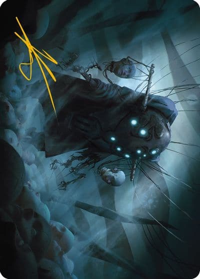 Meldweb Curator Art Card Gold Stamped Signature Art Series: Phyrexia: All Will Be One Magic card