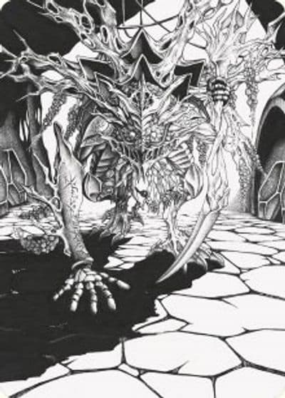 Thrun Breaker of Silence Art Card Art Series: Phyrexia: All Will Be One Magic card