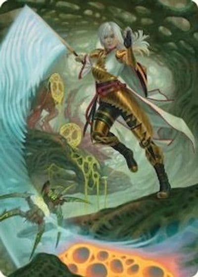 The Eternal Wanderer Art Card Art Series: Phyrexia: All Will Be One Magic card