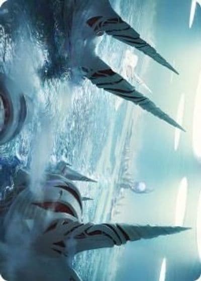 Seachrome Coast Art Card Art Series: Phyrexia: All Will Be One Magic card