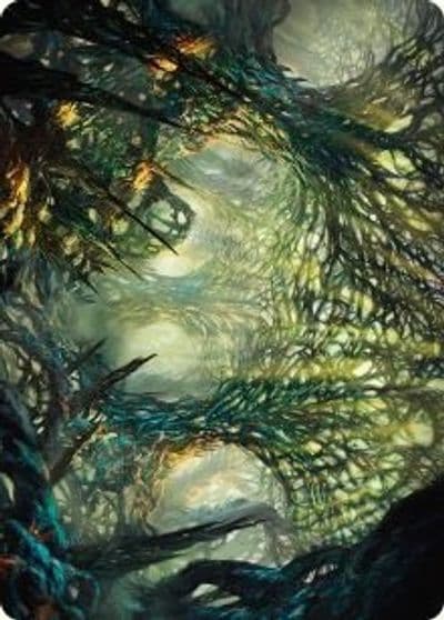 The Hunter Maze Art Card Art Series: Phyrexia: All Will Be One Magic card