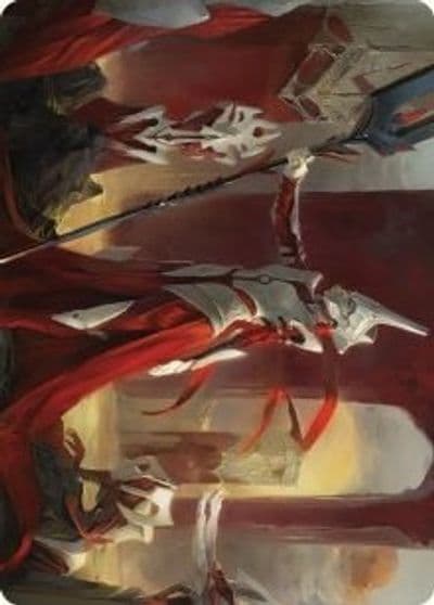 Porcelain Zealot Art Card Art Series: Phyrexia: All Will Be One Magic card