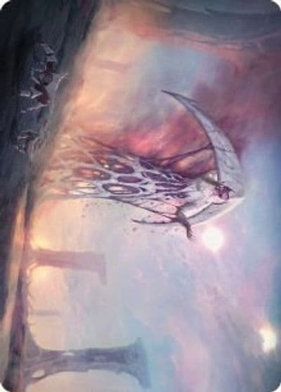 White Suns Twilight Art Card Art Series: Phyrexia: All Will Be One Magic card