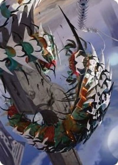 Atraxas Skitterfang Art Card Art Series: Phyrexia: All Will Be One Magic card