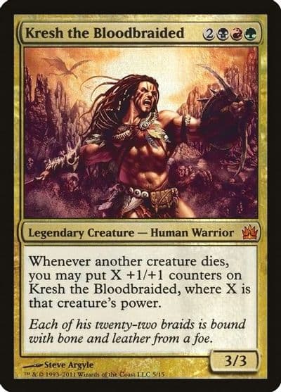 Kresh the Bloodbraided From the Vault: Legends Magic card