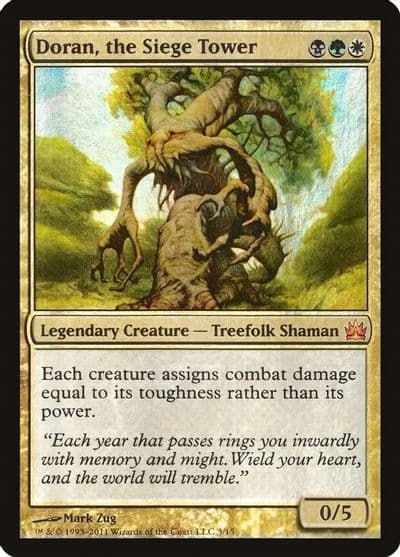 Doran the Siege Tower From the Vault: Legends Magic card