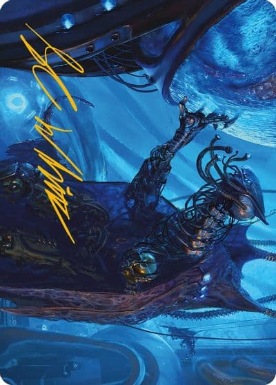 Atmosphere Surgeon Art Card Gold Stamped Signature Art Series: Phyrexia: All Will Be One Magic card