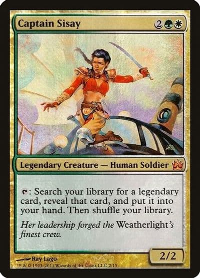 Captain Sisay From the Vault: Legends Magic card