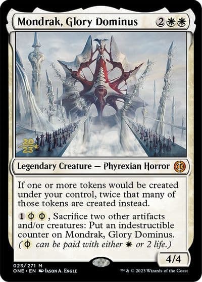 Mondrak Glory Dominus Prerelease Cards Magic card