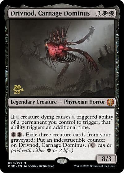 Drivnod Carnage Dominus Prerelease Cards Magic card
