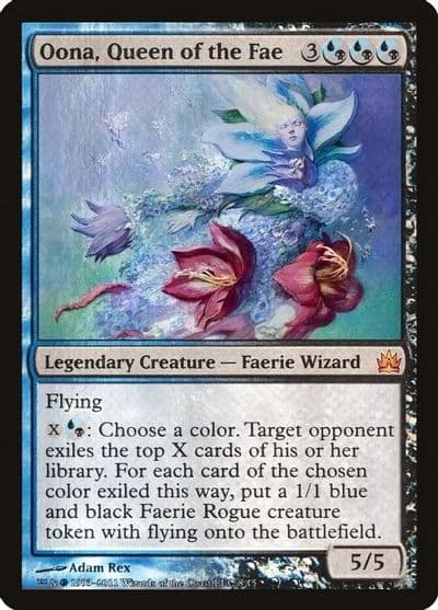 Oona Queen of the Fae From the Vault: Legends Magic card