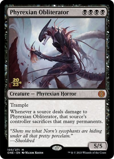 Phyrexian Obliterator Prerelease Cards Magic card