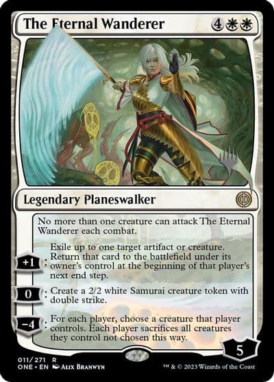 The Eternal Wanderer Promo Pack: Phyrexia: All Will Be One Magic card