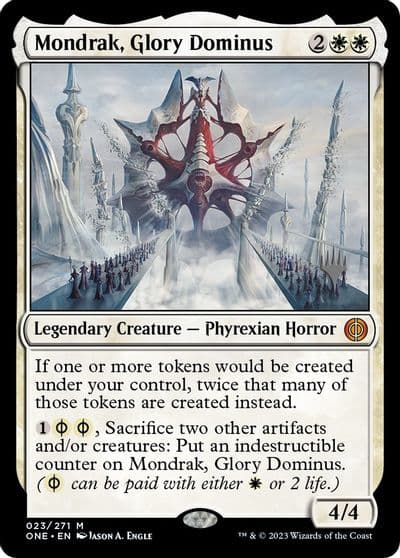 Mondrak Glory Dominus Promo Pack: Phyrexia: All Will Be One Magic card