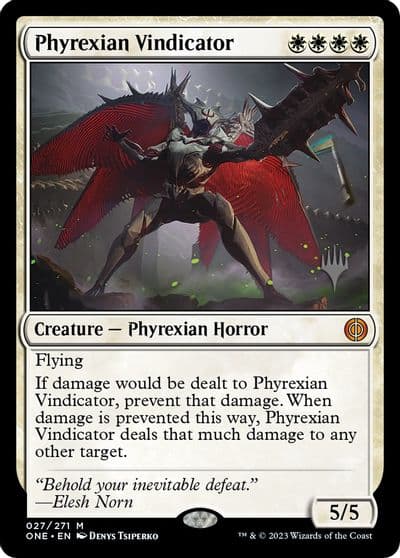 Phyrexian Vindicator Promo Pack: Phyrexia: All Will Be One Magic card