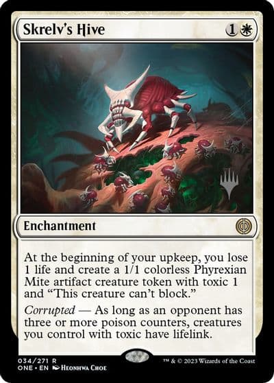 Skrelvs Hive Promo Pack: Phyrexia: All Will Be One Magic card