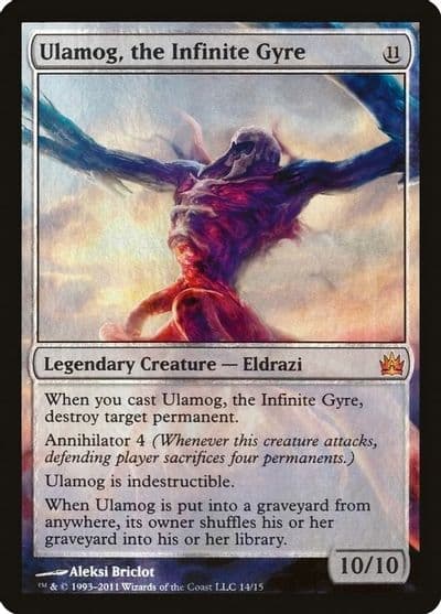 Ulamog the Infinite Gyre From the Vault: Legends Magic card