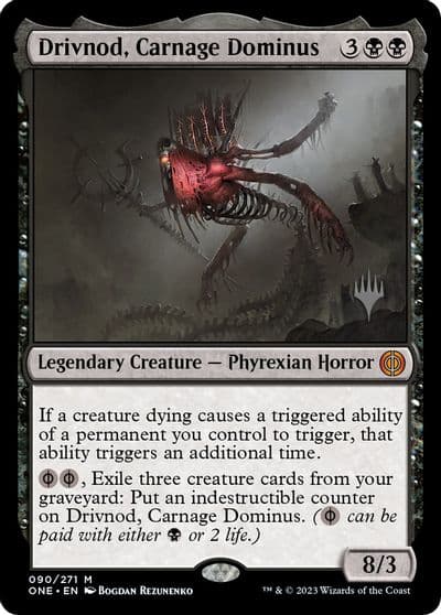 Drivnod Carnage Dominus Promo Pack: Phyrexia: All Will Be One Magic card