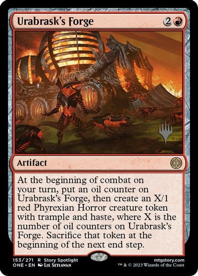 Urabrasks Forge Promo Pack: Phyrexia: All Will Be One Magic card