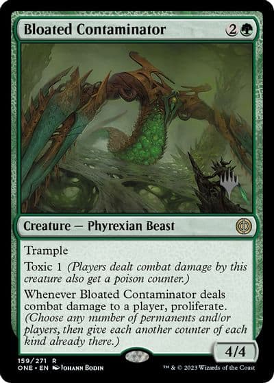 Bloated Contaminator Promo Pack: Phyrexia: All Will Be One Magic card
