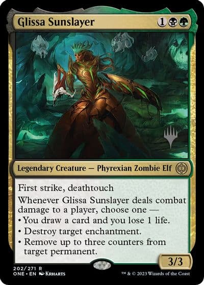 Glissa Sunslayer Promo Pack: Phyrexia: All Will Be One Magic card