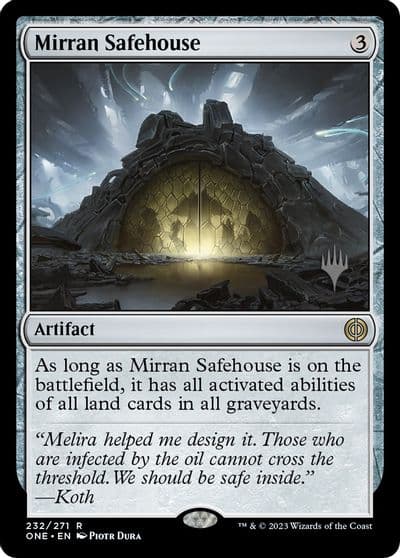Mirran Safehouse Promo Pack: Phyrexia: All Will Be One Magic card