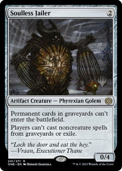 Soulless Jailer Promo Pack: Phyrexia: All Will Be One Magic card