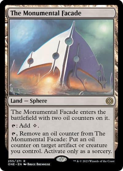 The Monumental Facade Promo Pack: Phyrexia: All Will Be One Magic card